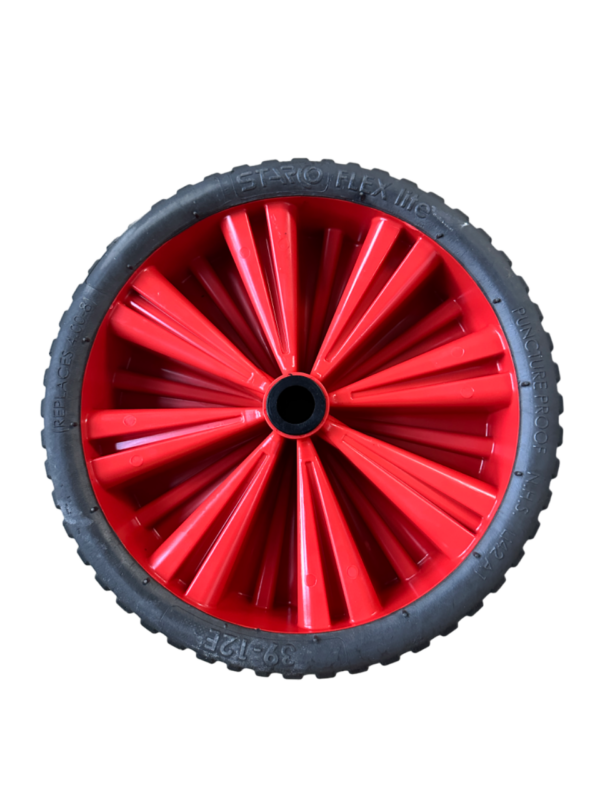 Trolley wheel without air